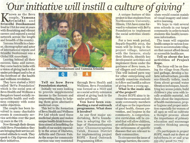 bevu in times of india